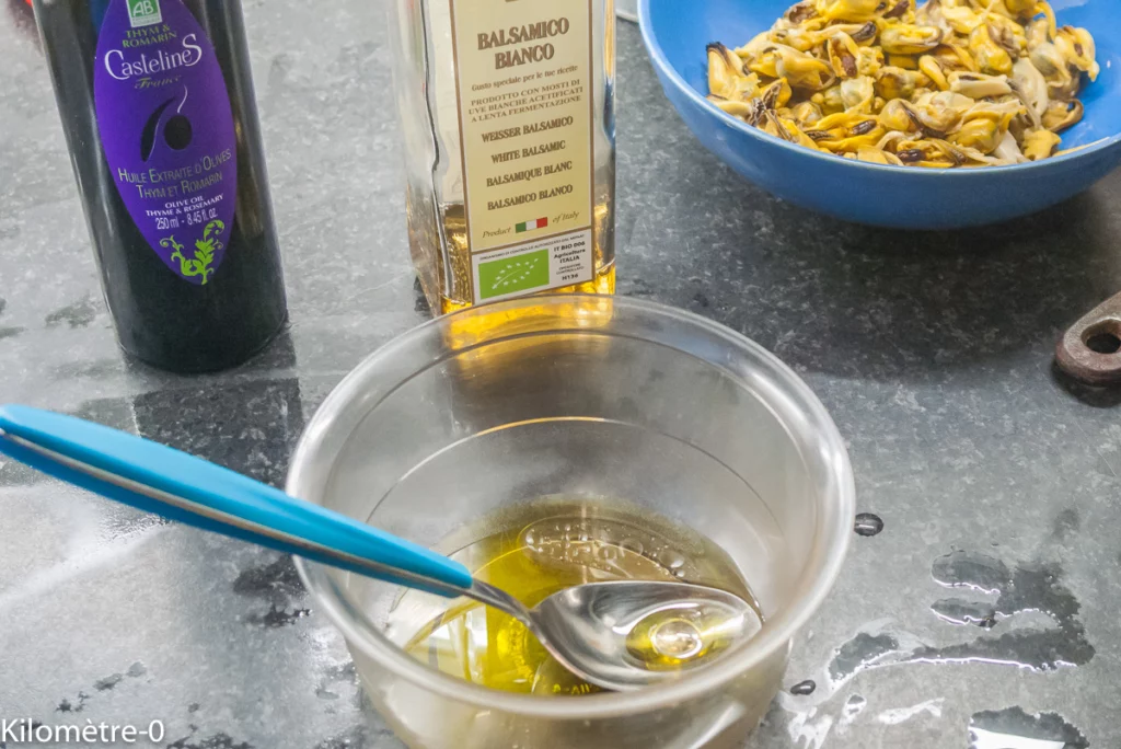 Salade de tomates aux moules - Étape 4