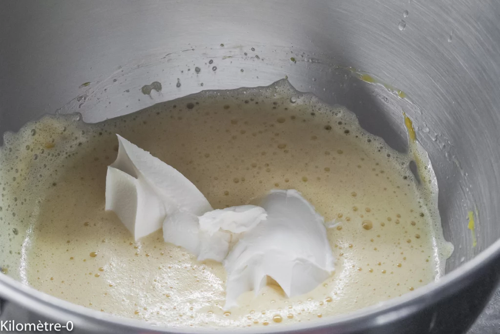 Gâteau aux mûres et mascarpone - Étape 4