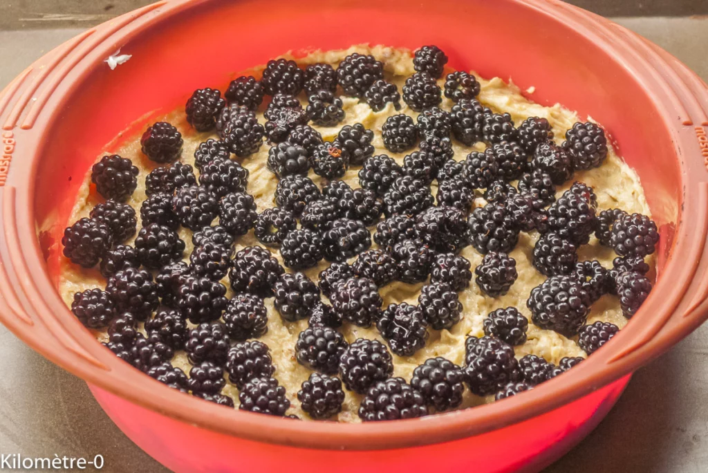 Gâteau aux mûres et mascarpone - Étape 9