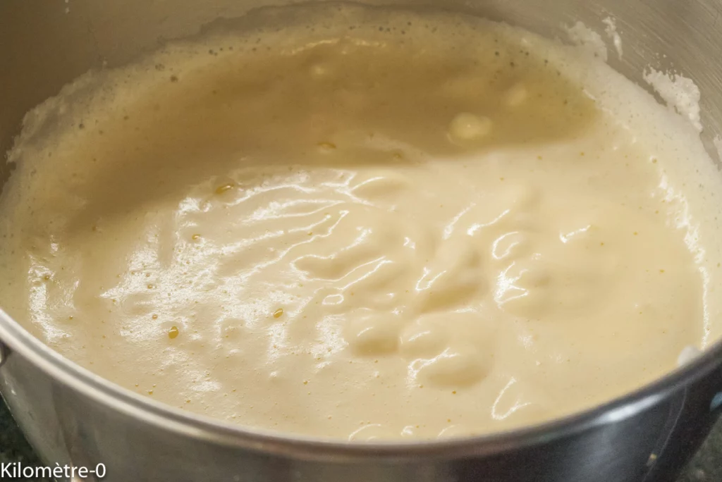 Biscuit de Savoie aux mûres - Étape 3