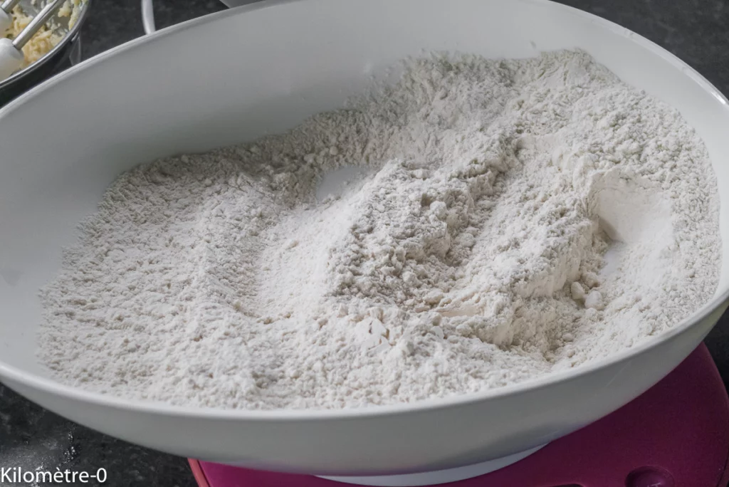 Carrés sablés aux mûres - Étape 5