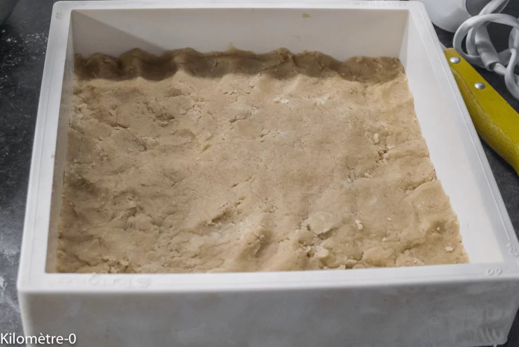 Carrés sablés aux mûres - Étape 7