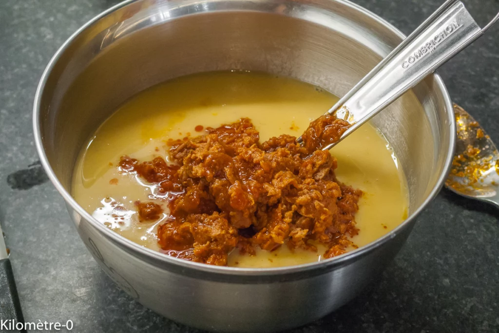 Quiche aux aubergines et au thon - Étape 7