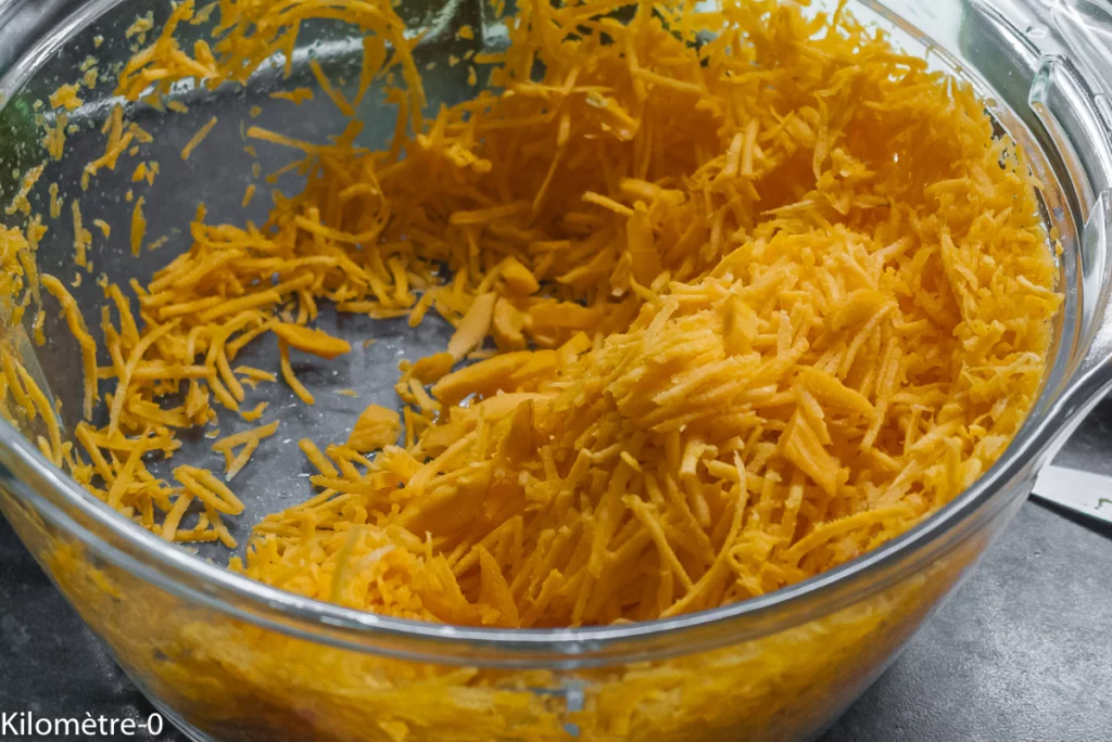 Roulé de jambon blanc au chou rouge et carotte - Étape 2