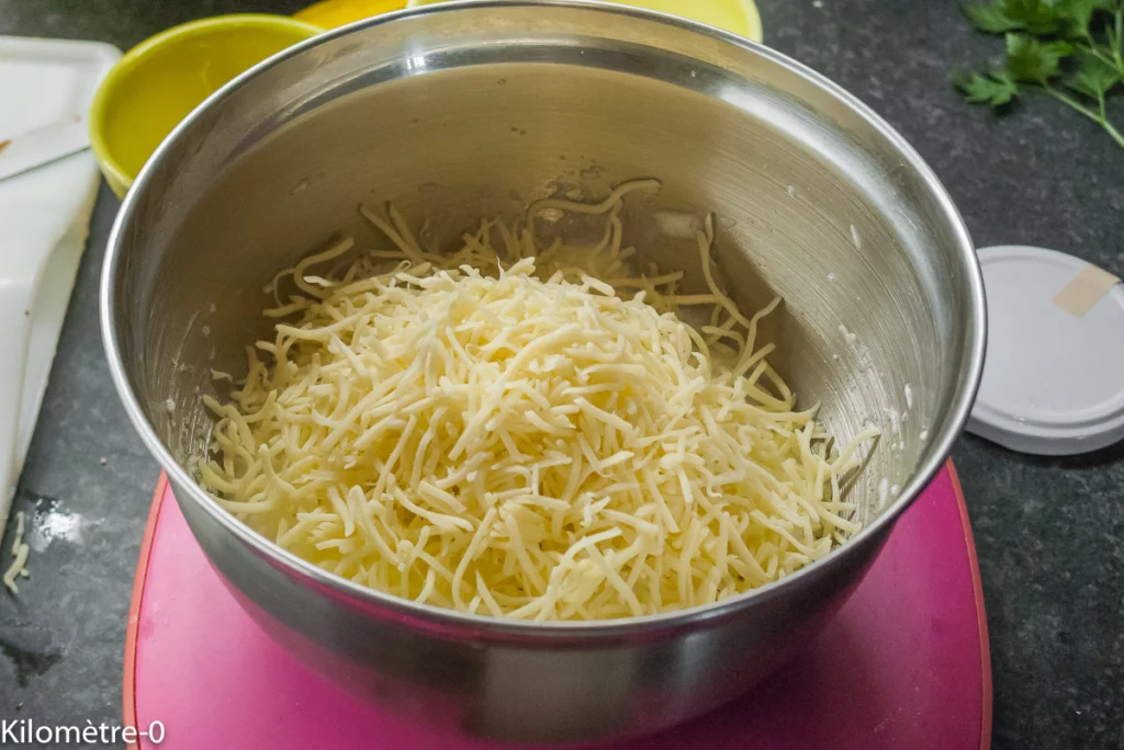 Oeufs nuage au chorizo, salade de chou fleur - Étape 6