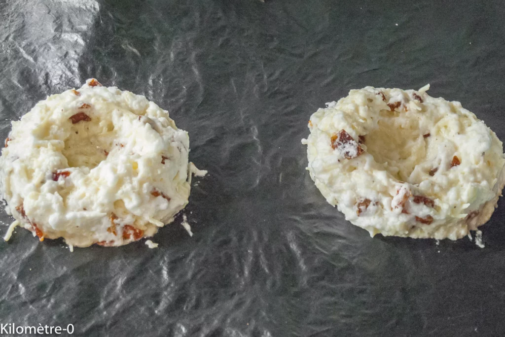 Oeufs nuage au chorizo, salade de chou fleur - Étape 8