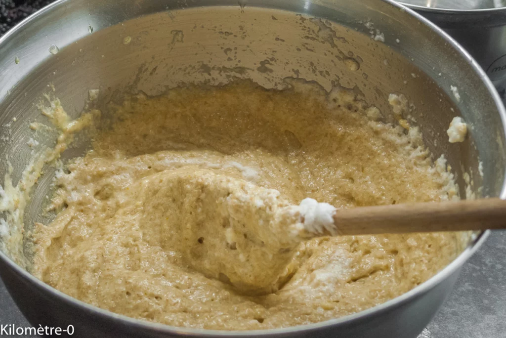 Gâteau moelleux aux mûres et amaretto - Étape 10