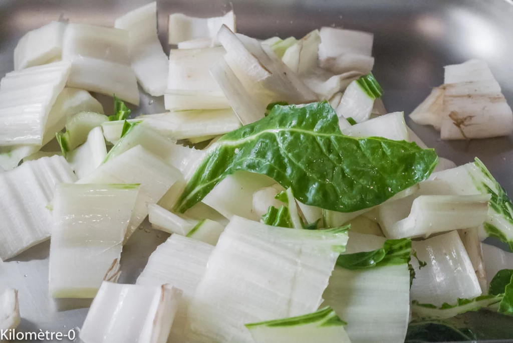 Gratin de semoule d&rsquo;épeautre aux blettes - Étape 2