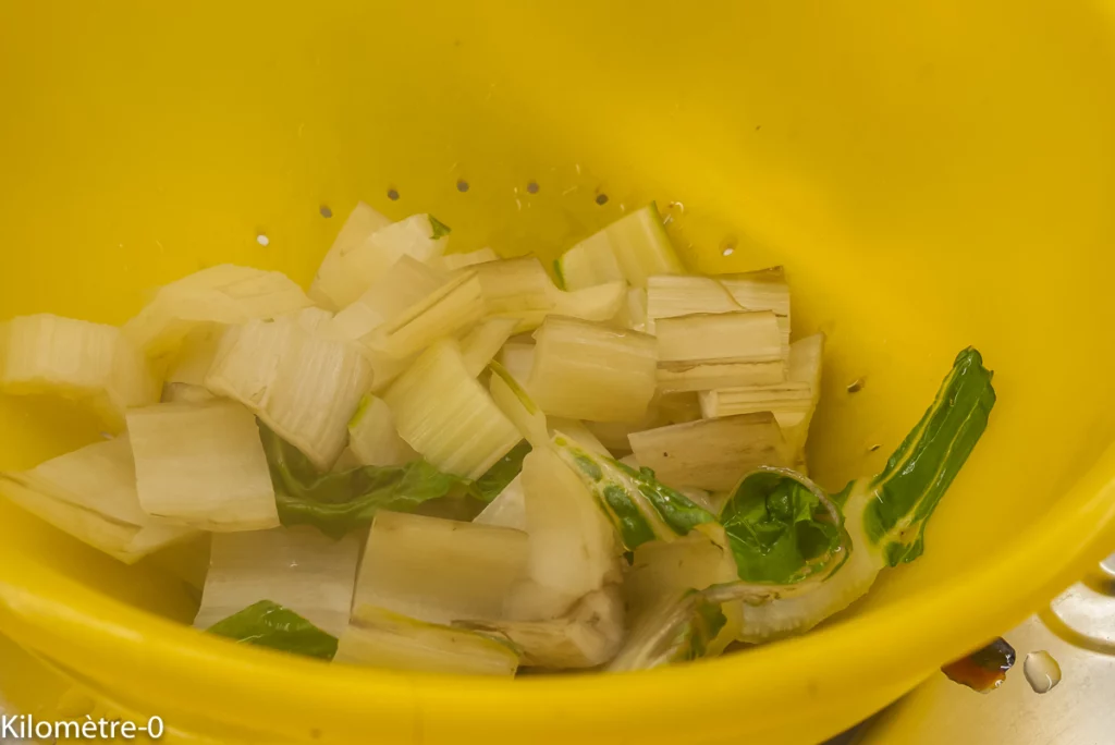 Gratin de semoule d&rsquo;épeautre aux blettes - Étape 6