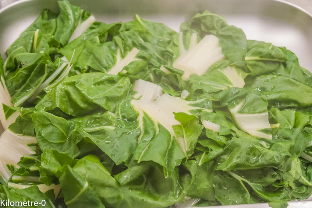 Gratin de semoule d&rsquo;épeautre aux blettes - Étape 7