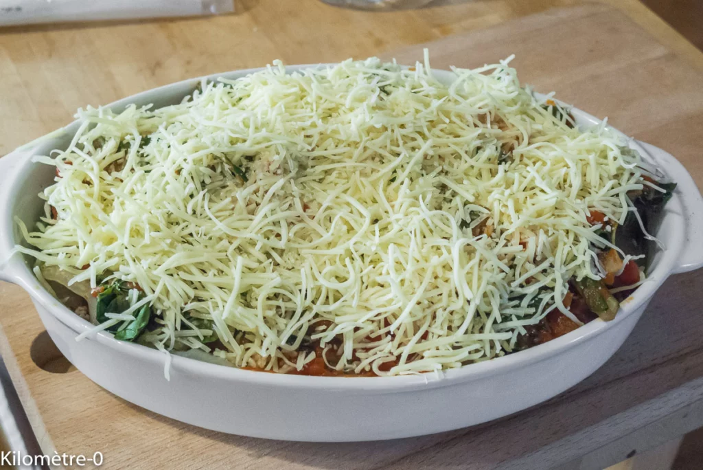 Gratin de semoule d&rsquo;épeautre aux blettes - Étape 11