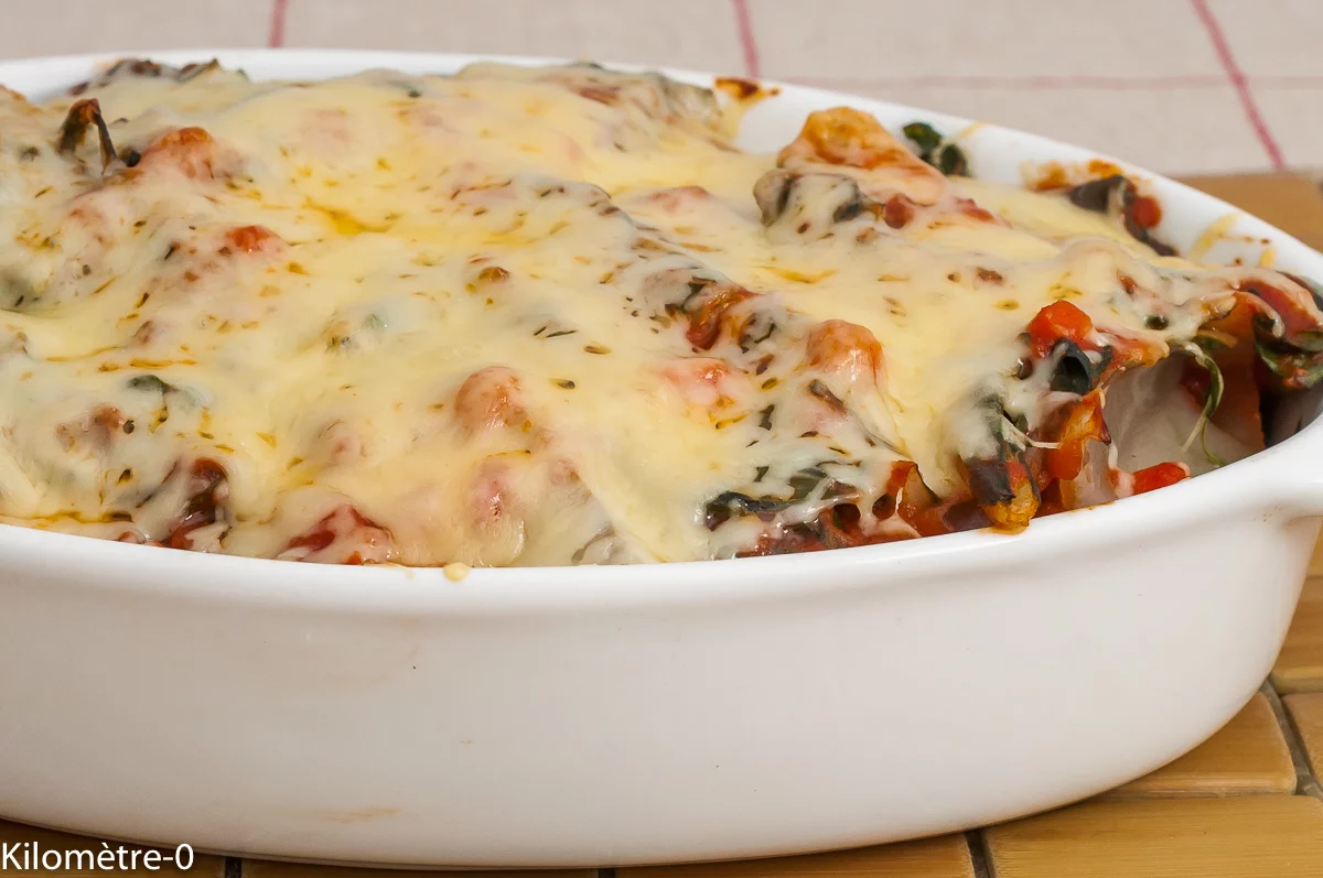 Photo de recette de gratin, semoule d'épeautre, légumes, printemps, automne, facile, rapide, végétarien, healthy, blettes, Kilomètre-0, blog de cuisine réalisée à partir de produits de saison et issus de circuits courts