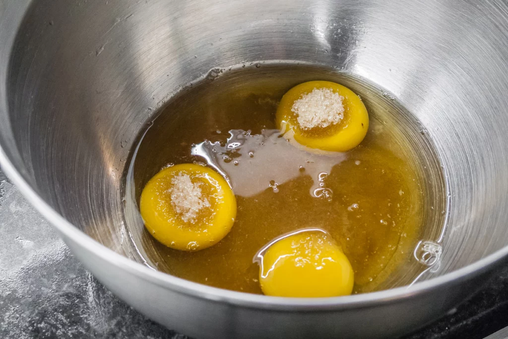 Hundertgrammkueche, gâteau 100 grammes alsacien - Étape 3