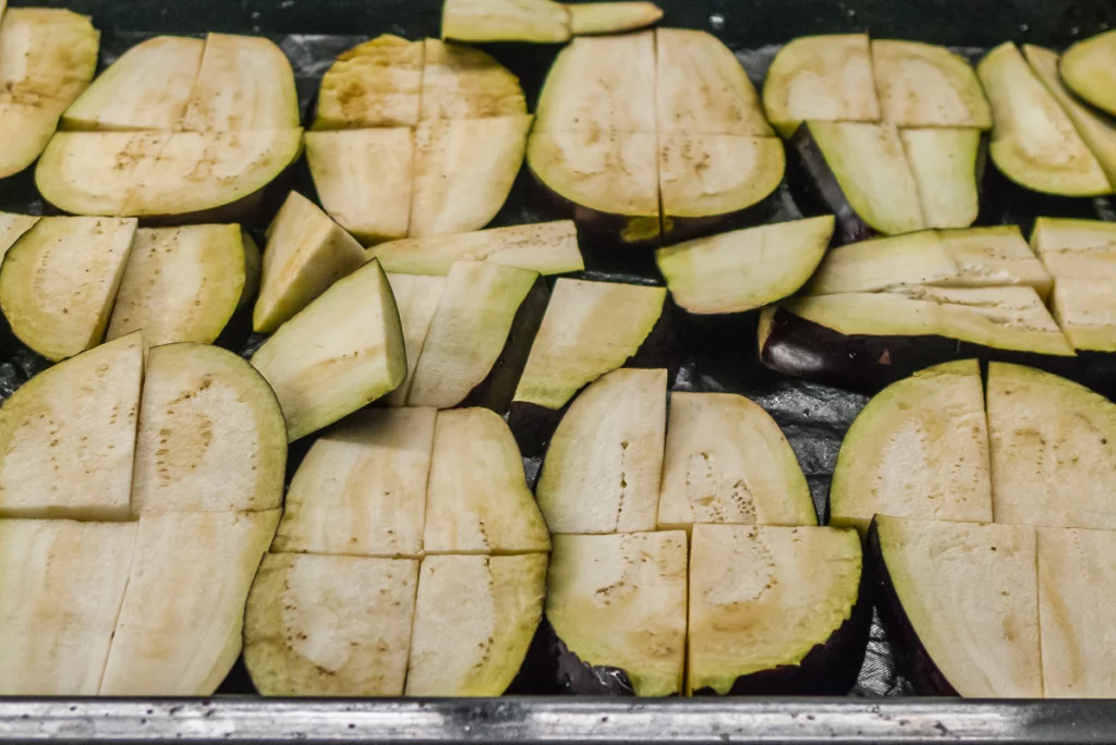 Gratin d&rsquo;aubergines chypriote - Étape 1