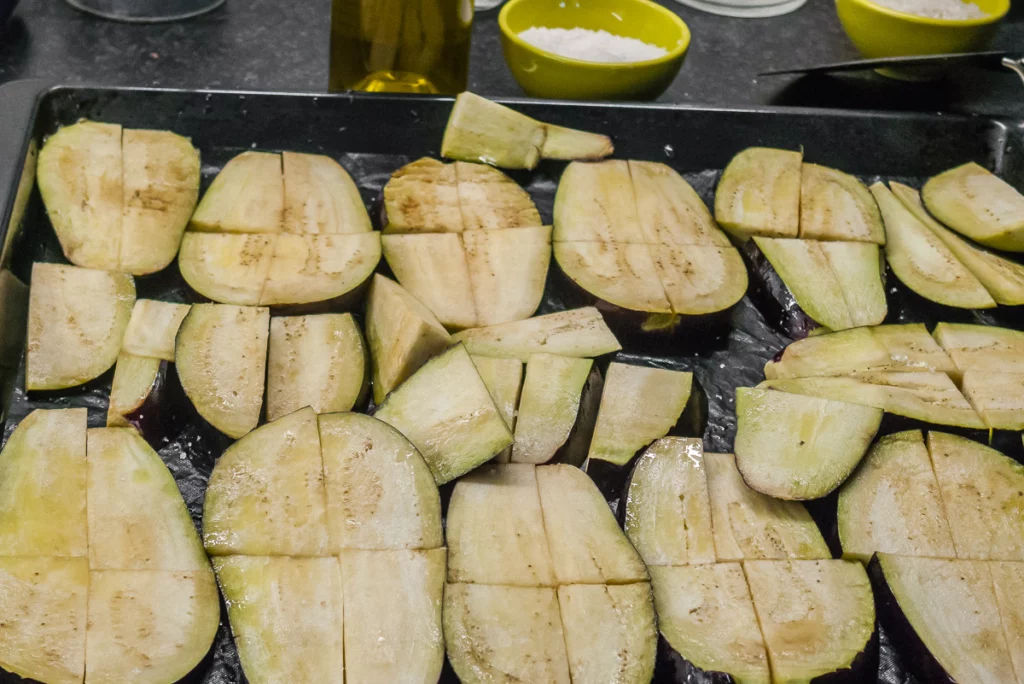 Gratin d&rsquo;aubergines chypriote - Étape 2