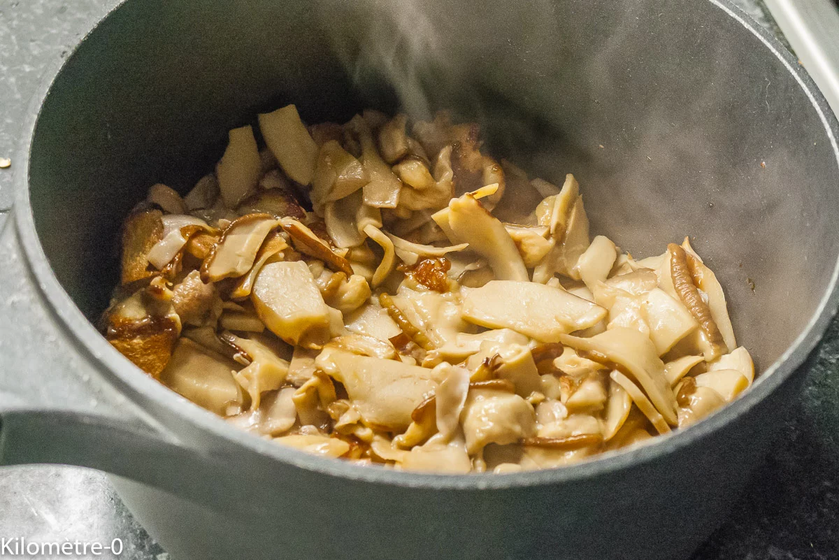 Photo de recette de Kilomètre-0, blog de cuisine réalisée à partir de produits de saison et issus de circuits courts
