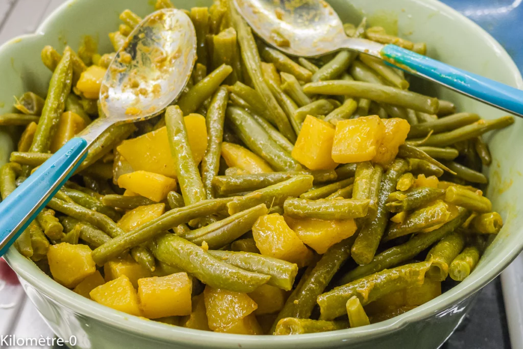 Salade de haricots verts, pommes de terre et oeufs - Étape 5