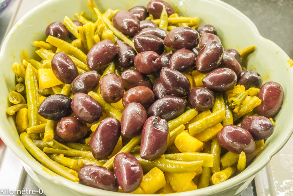 Salade de haricots verts, pommes de terre et oeufs - Étape 6