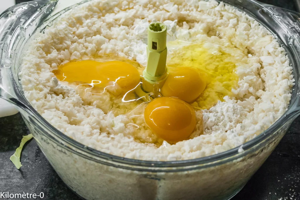 Pizza de chou fleur aux cèpes - Étape 6