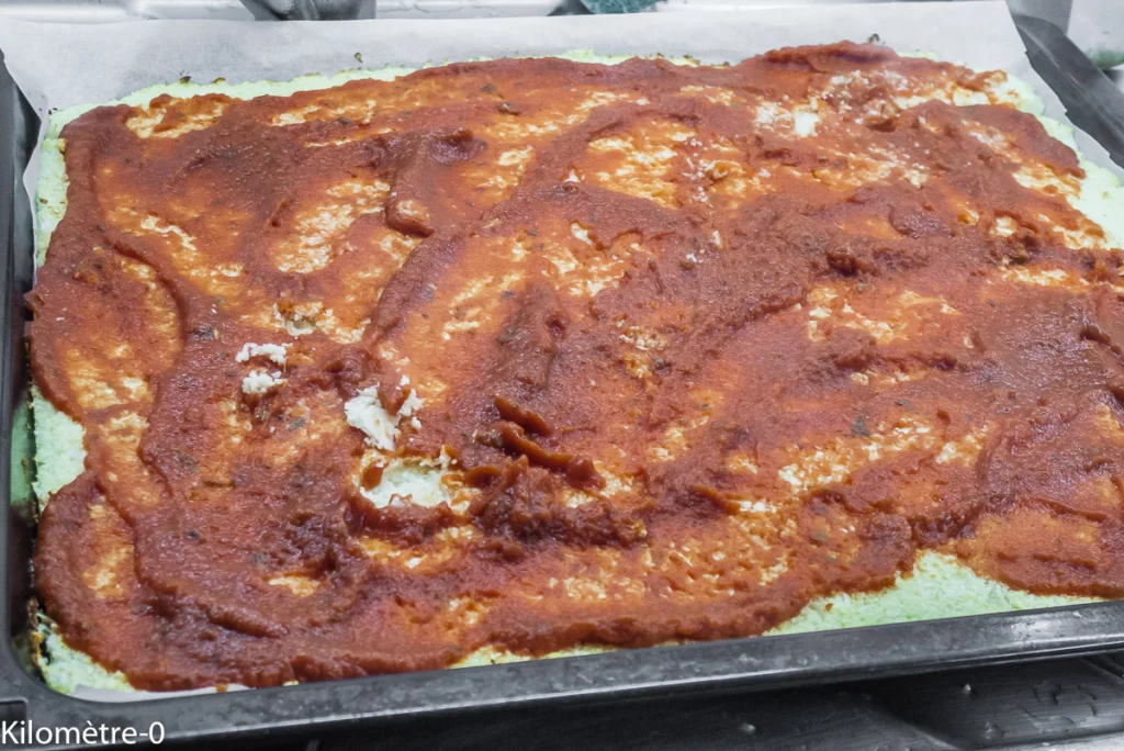 Pizza de chou fleur aux cèpes - Étape 11