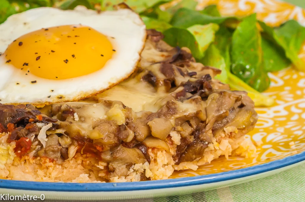 Pizza de chou fleur aux cèpes - Étape 16