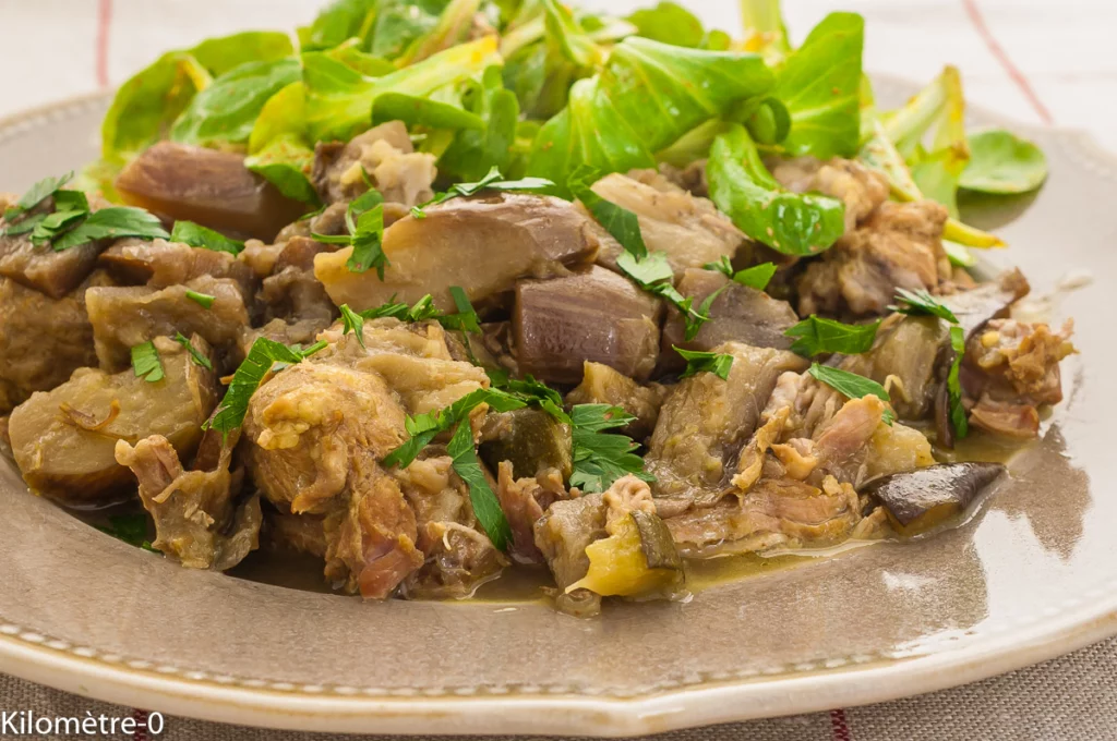 Colombo de porc aux aubergines et courgettes - Étape 11