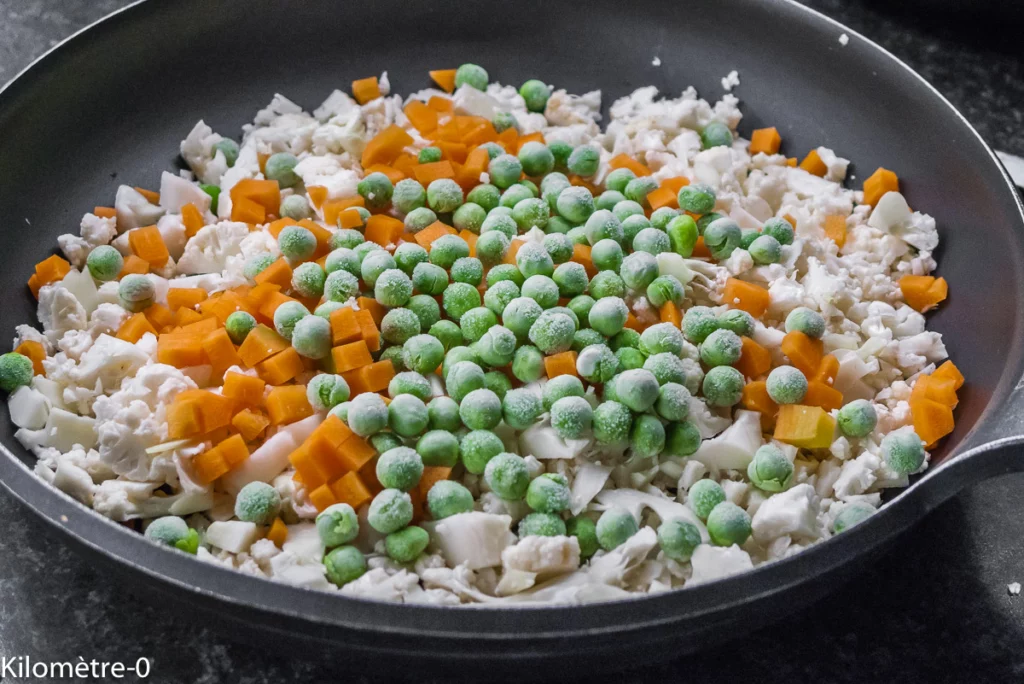 Salade russe au chou fleur - Étape 3
