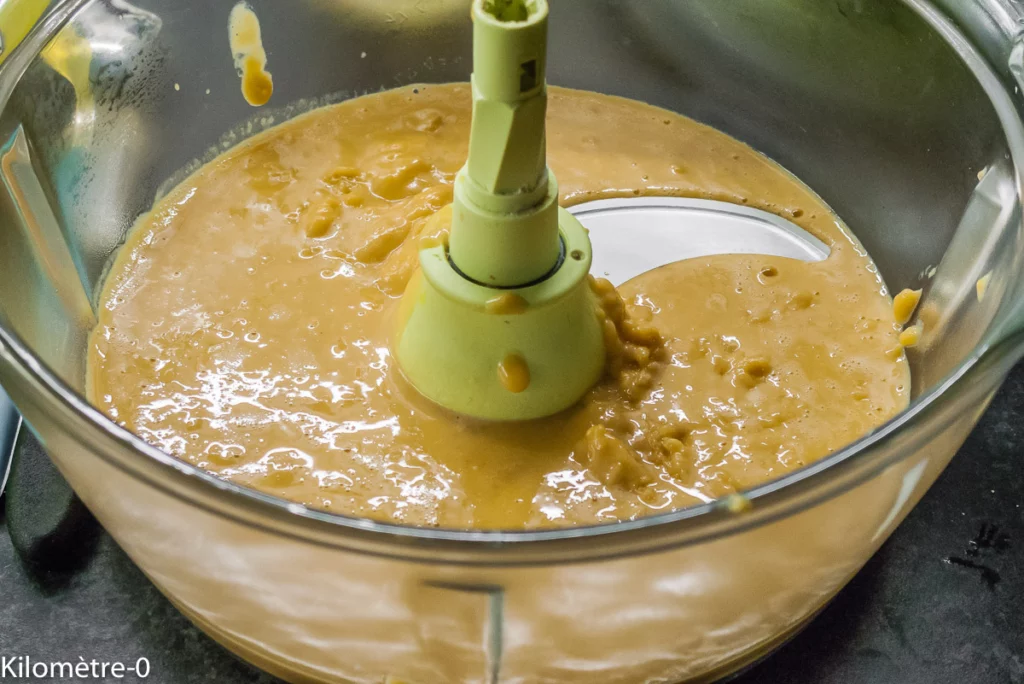 Tarte fondante à la crème, poires et chocolat - Étape 4