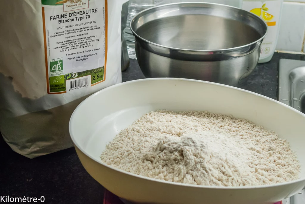 Gaufres au chorizo et raclette - Étape 1