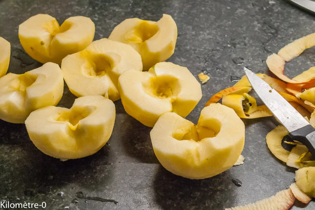Tarte fine aux pommes facile - Étape 2