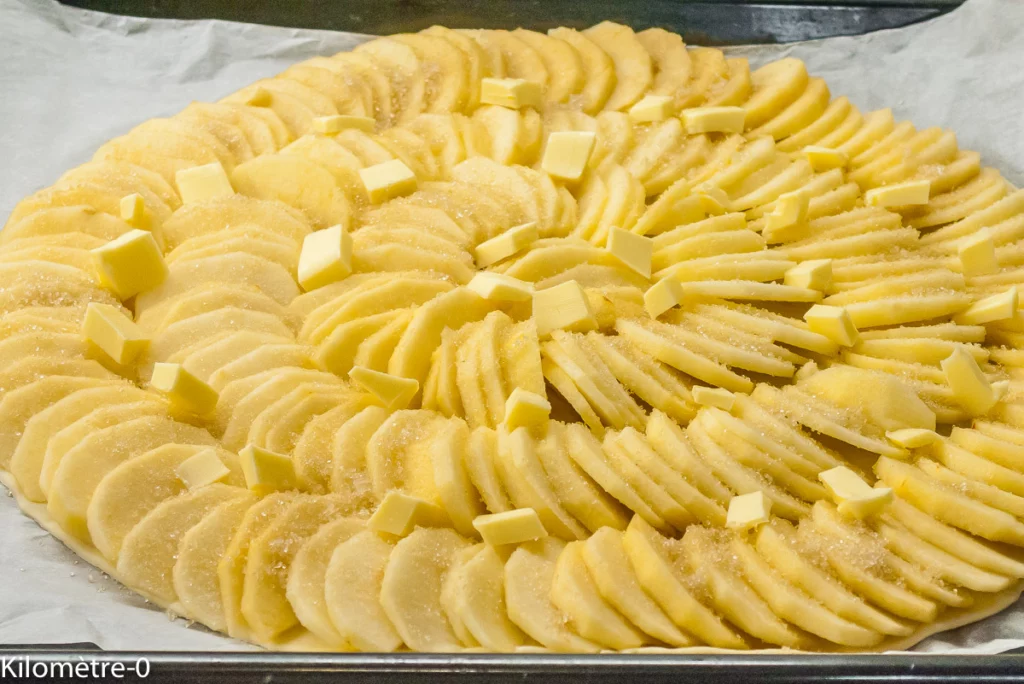 Tarte fine aux pommes facile - Étape 4