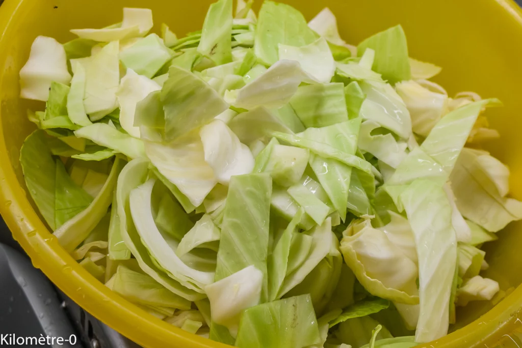 Chou aux saucisses - Étape 5
