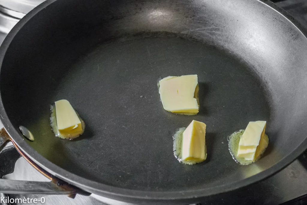 Bananes flambées - Étape 2