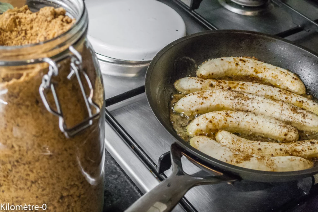 Bananes flambées - Étape 4