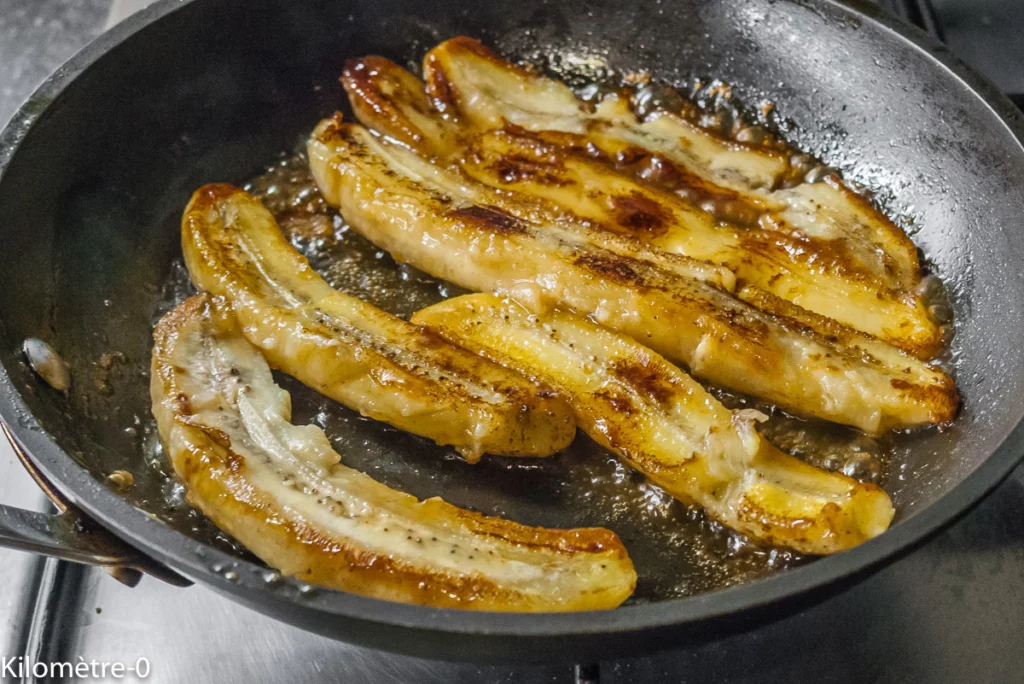 Bananes flambées - Étape 5