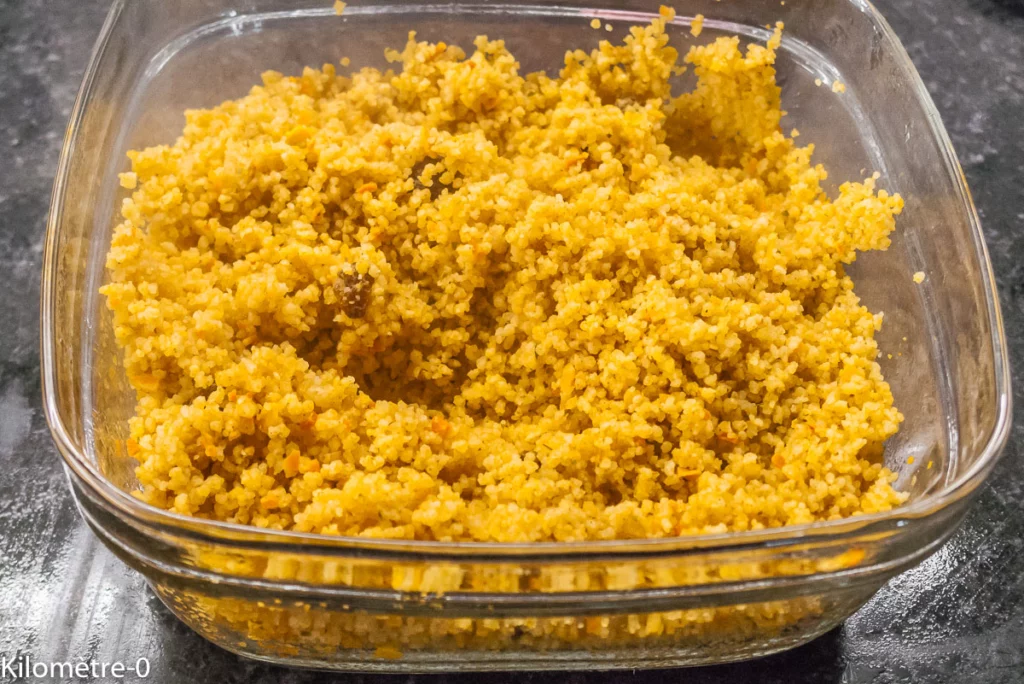 Chou romanesco aux oeufs et au chorizo - Étape 5