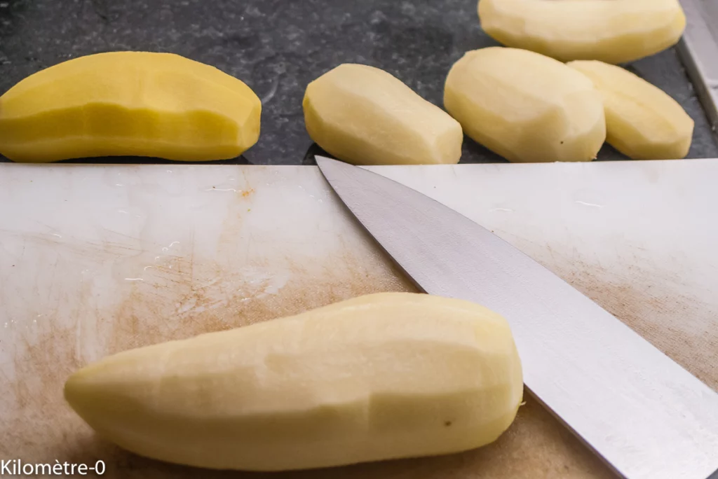 Tortilla de pommes de terre aux oignons - Étape 1