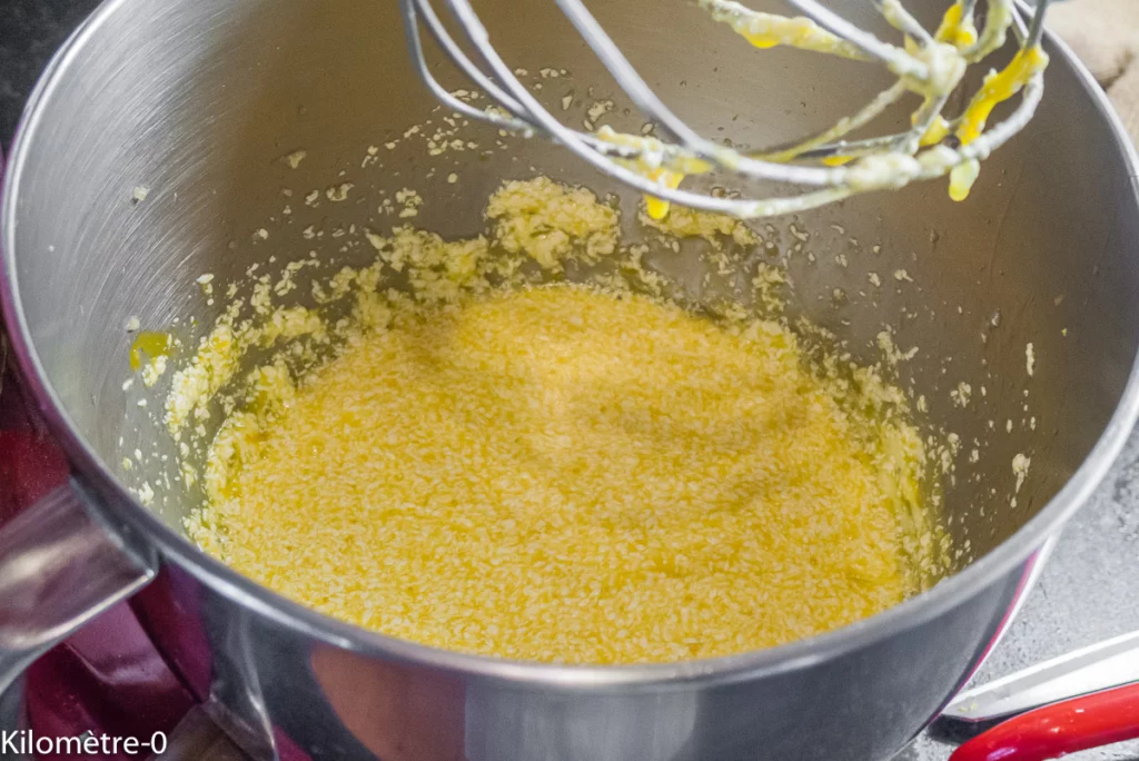 Gâteau au fromage blanc alsacien sans pâte, käsekuchen ohne boden - Étape 5