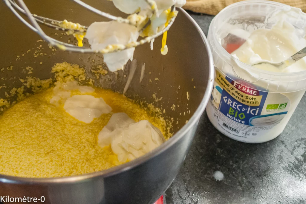 Gâteau au fromage blanc alsacien sans pâte, käsekuchen ohne boden - Étape 6