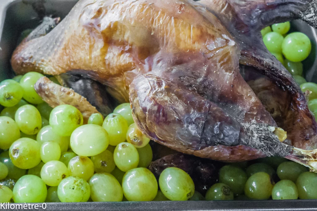 Pintade aux raisins - Étape 3