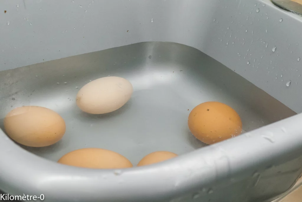 Recette d&rsquo;œufs durs faciles à écaler - Étape 3