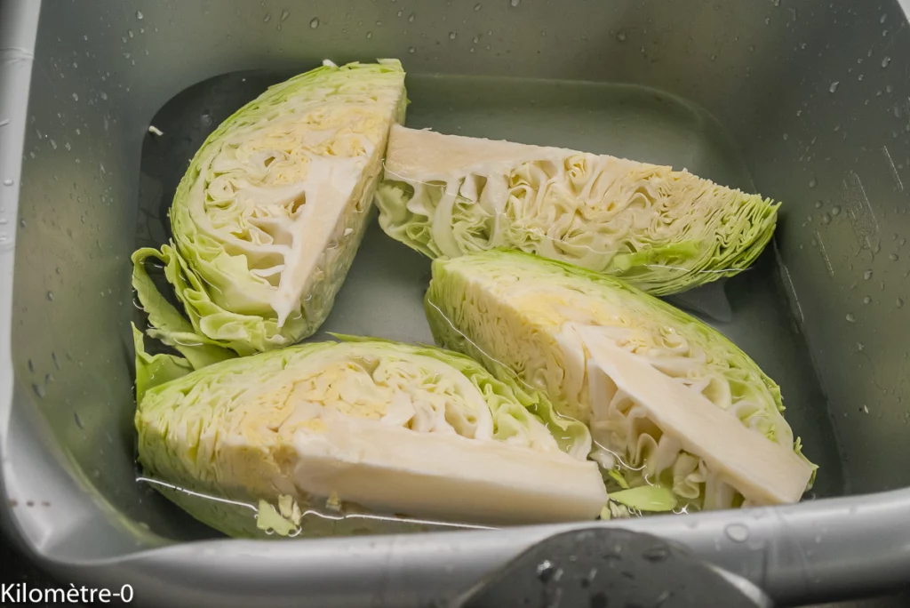 Saint jacques au chou blanc - Étape 2
