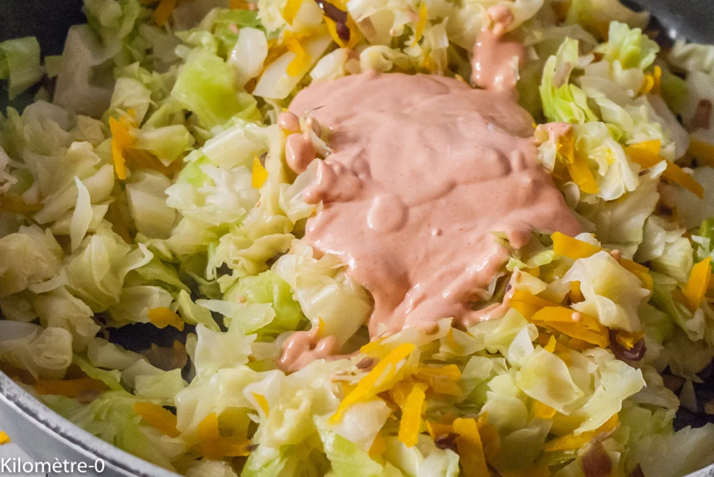 Saint jacques au chou blanc - Étape 10