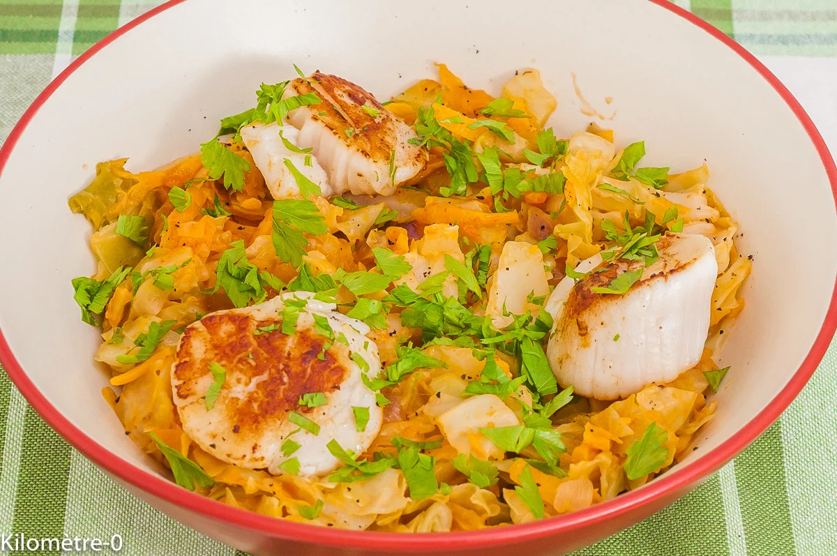 Photo de recette de Kilomètre-0, blog de cuisine réalisée à partir de produits de saison et issus de circuits courts