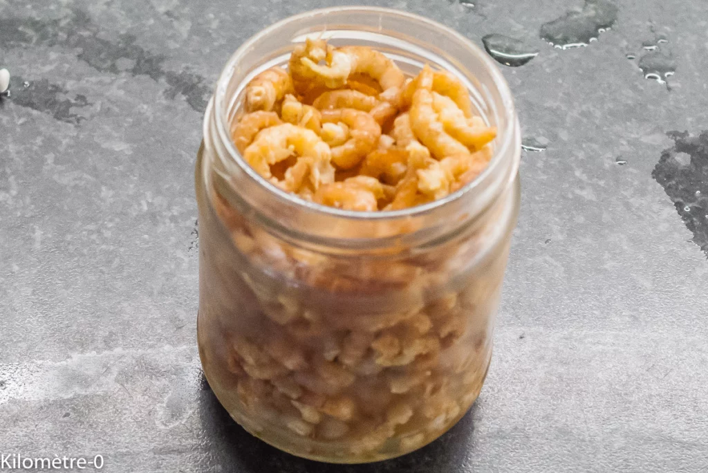 Chou romanesco aux crevettes - Étape 4