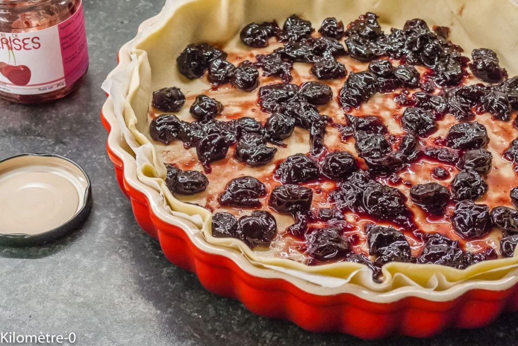 Tarte poires pistaches cerises - Étape 2