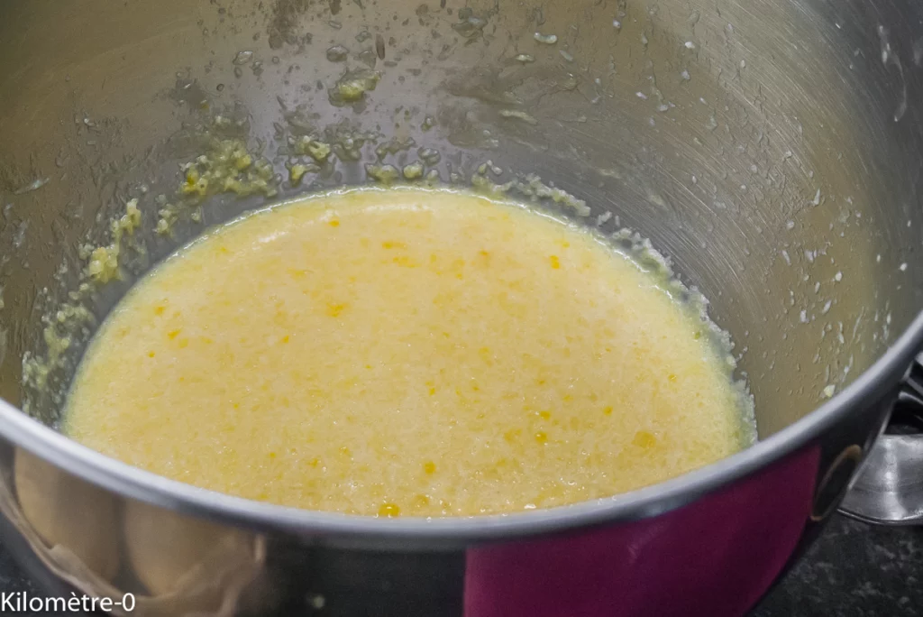 Tarte poires pistaches cerises - Étape 5