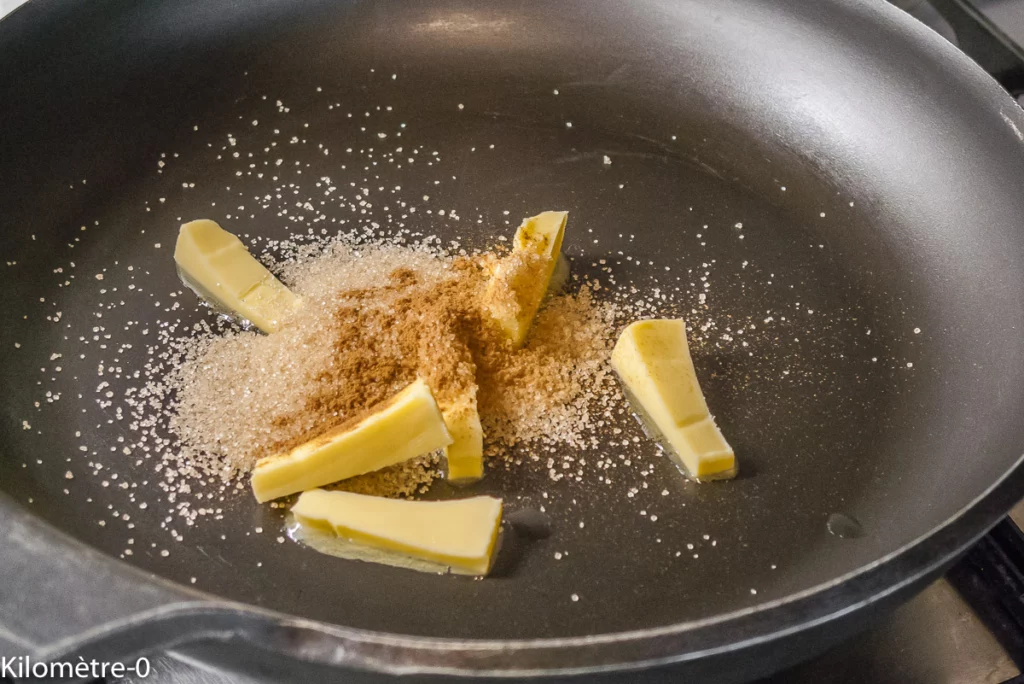 Poires caramélisées - Étape 2