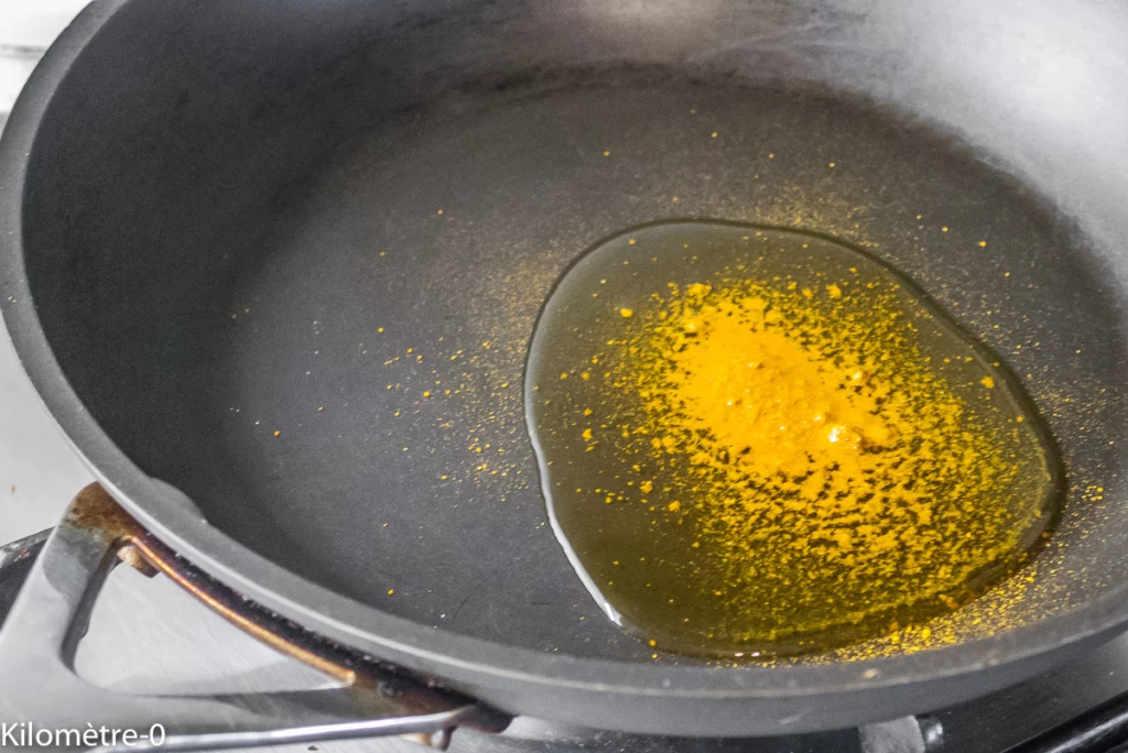 Chou romanesco aux crevettes - Étape 5