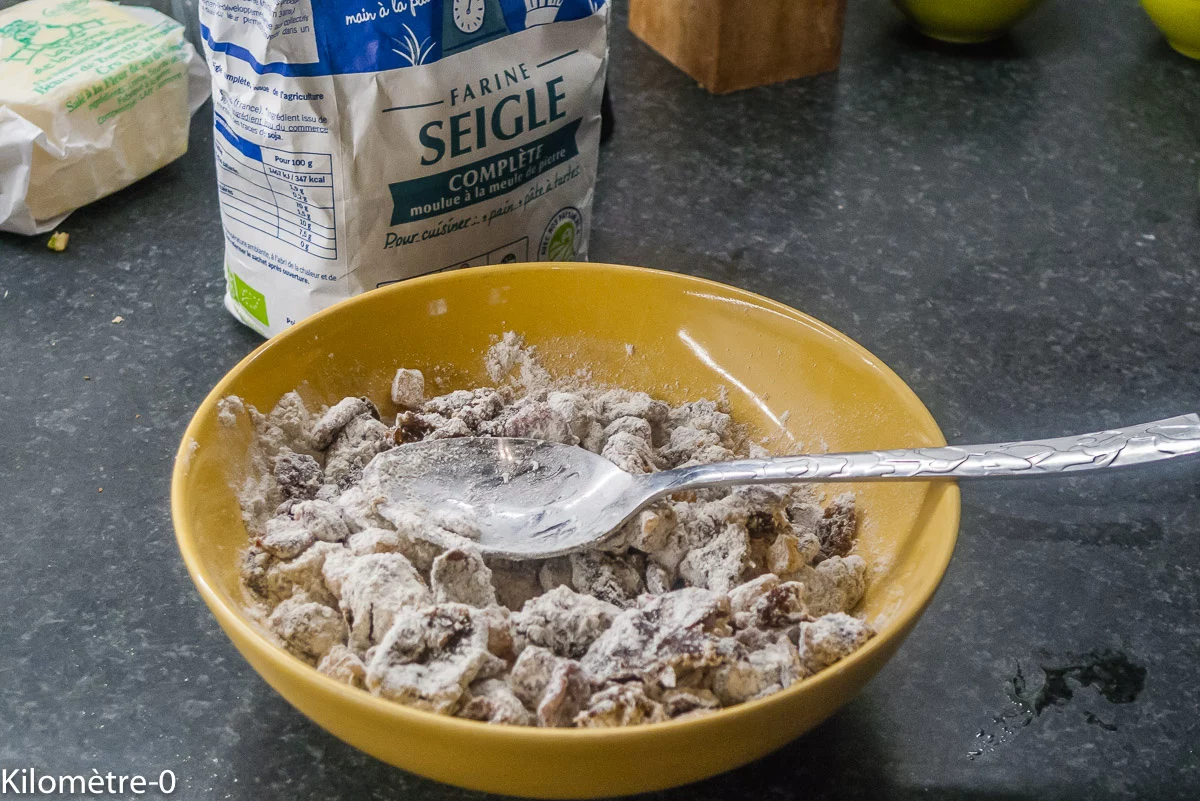Photo de recette de Kilomètre-0, blog de cuisine réalisée à partir de produits de saison et issus de circuits courts